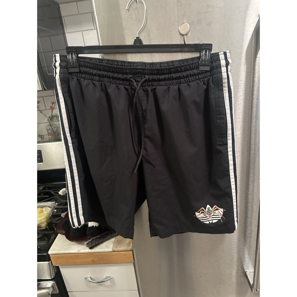 Adidas Limited Edition Short-Rare Embroidered Eye Patch Artist Collab (Tomaami) - Picture 4 of 16